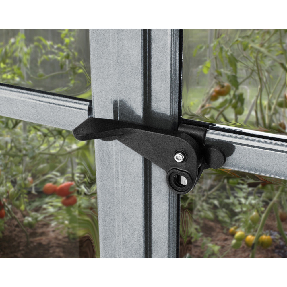 Palram Canopia Balance Silver Aluminium Polycarbonate 10 x 12ft Greenhouse Image 3