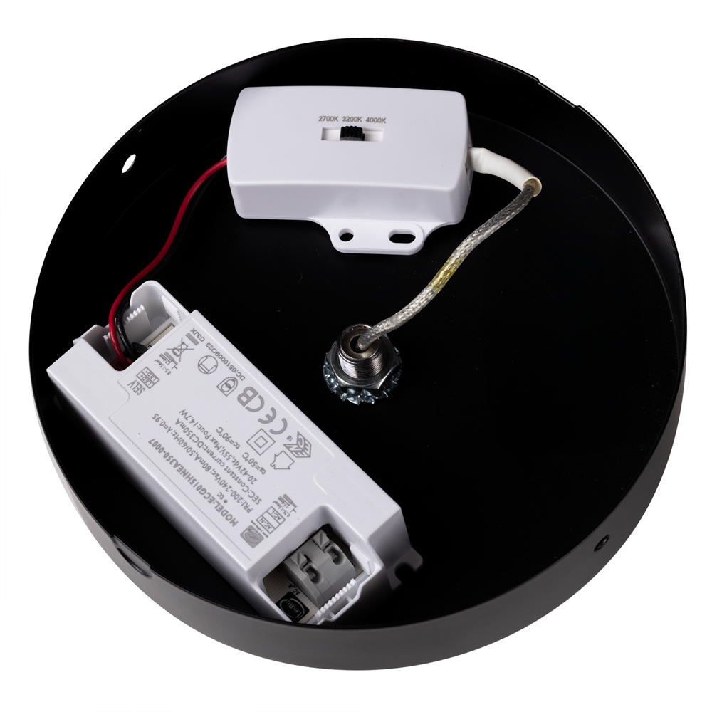 TCP Black Hanging Pendant Ceiling Light Image 6