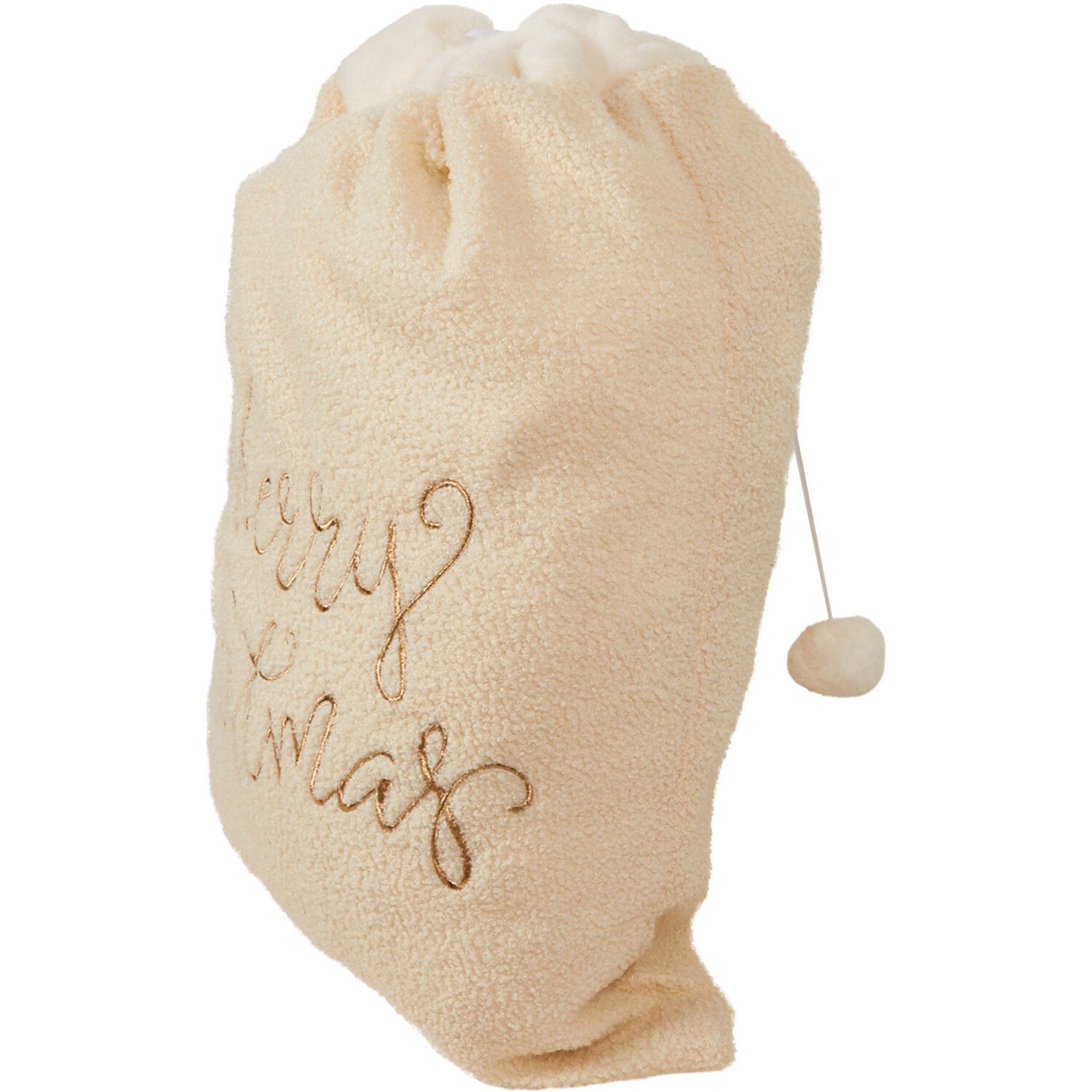 Merry Christmas Neutral Boucle Sack - Neutral Image 3