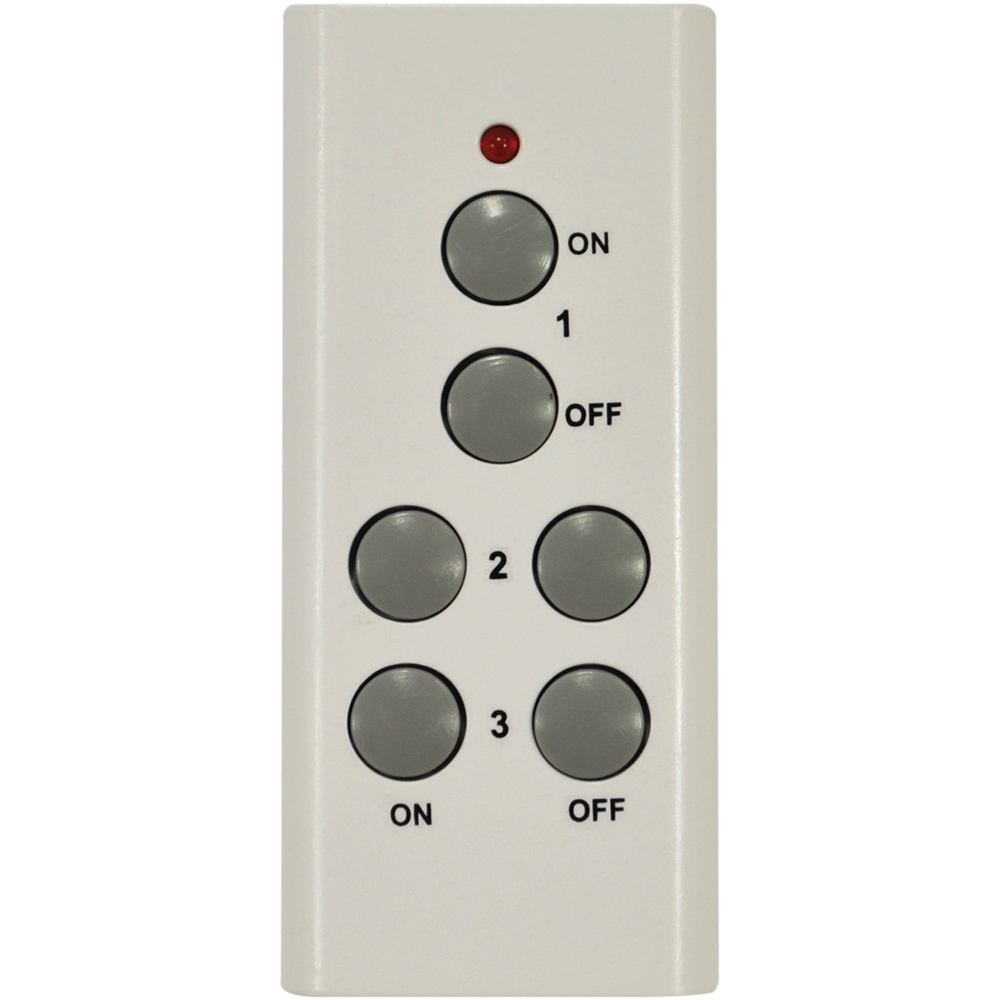 Eagle 3 Way Remote Control Mains Socket Set Image 2