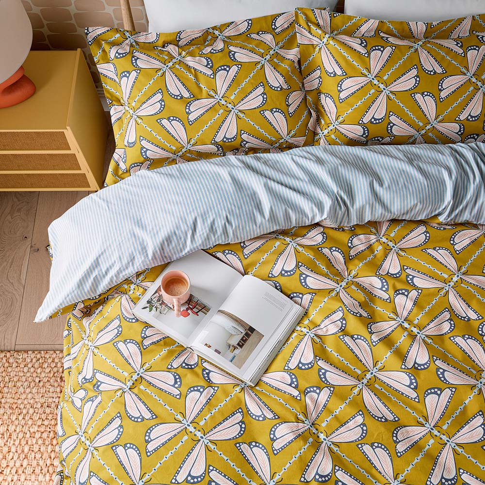 Scion Moon Flights Super King Size Chai Duvet Set Image 3