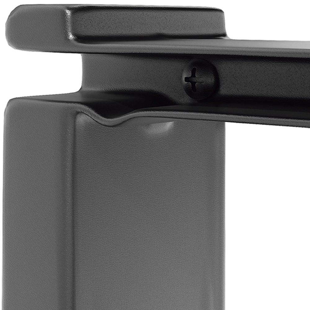 Living and Home Dark Grey Curved Door and Window Canopy 1.0 x 1.0m Image 6