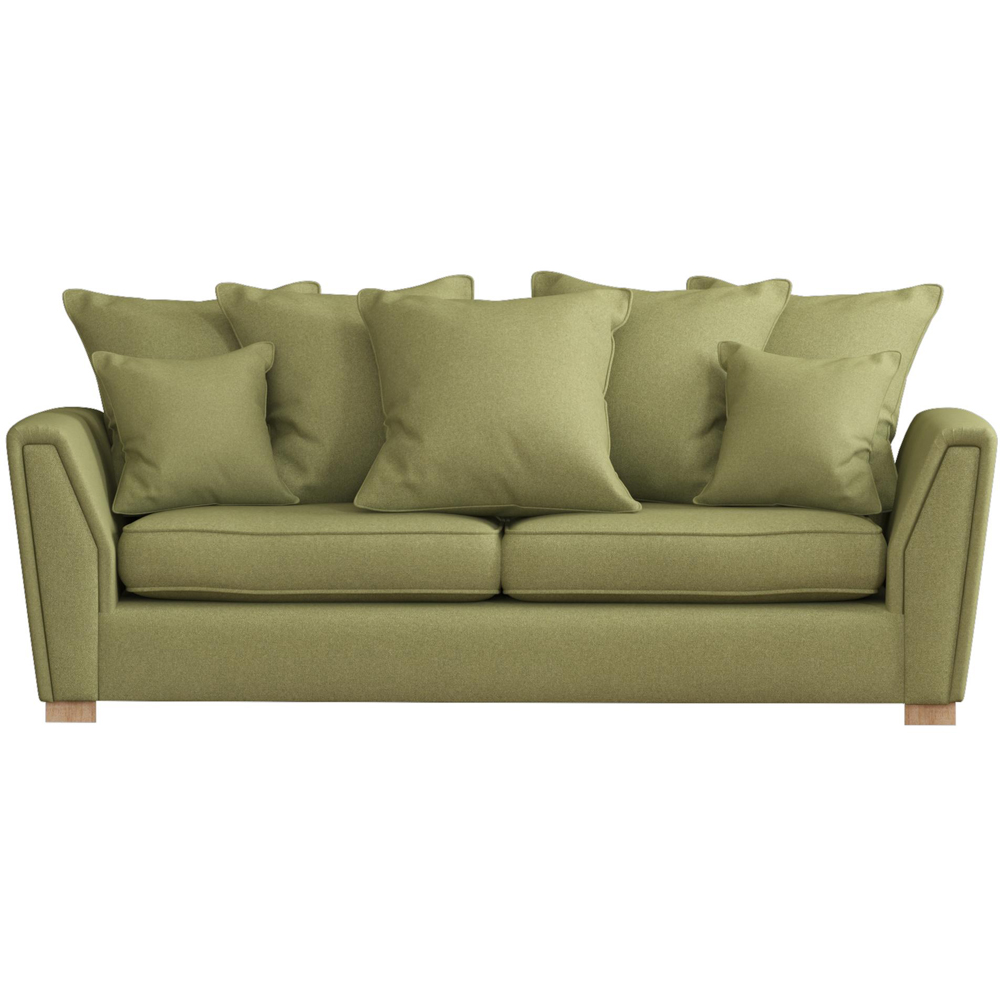 Wendleberry 5 Seater Olive Venice Scatter Back Sofa Set Image 2