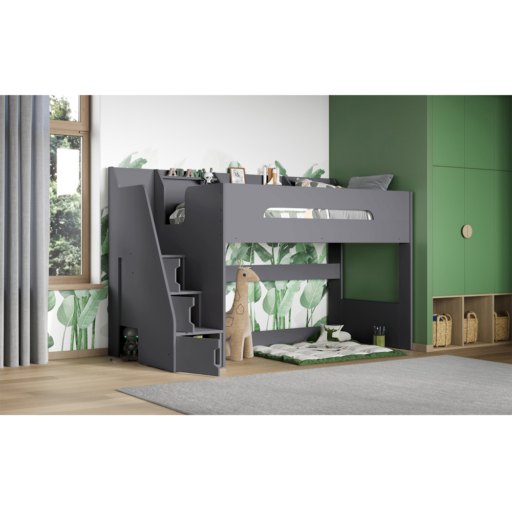 Flair Stepaside Grey High Sleeper Image 7