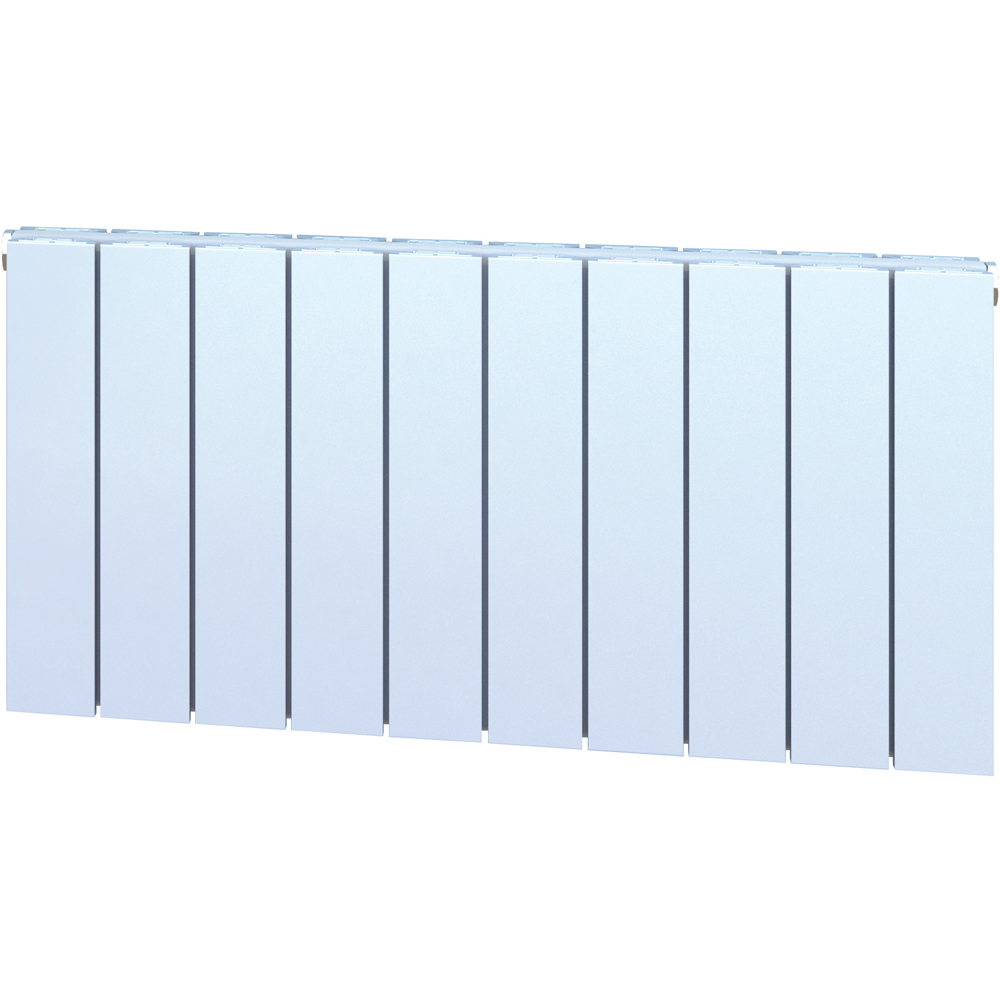Towelrads Hanworth Plus 3378BTU Horizontal White Aluminium Radiator 960 x 400mm 990W Image 1