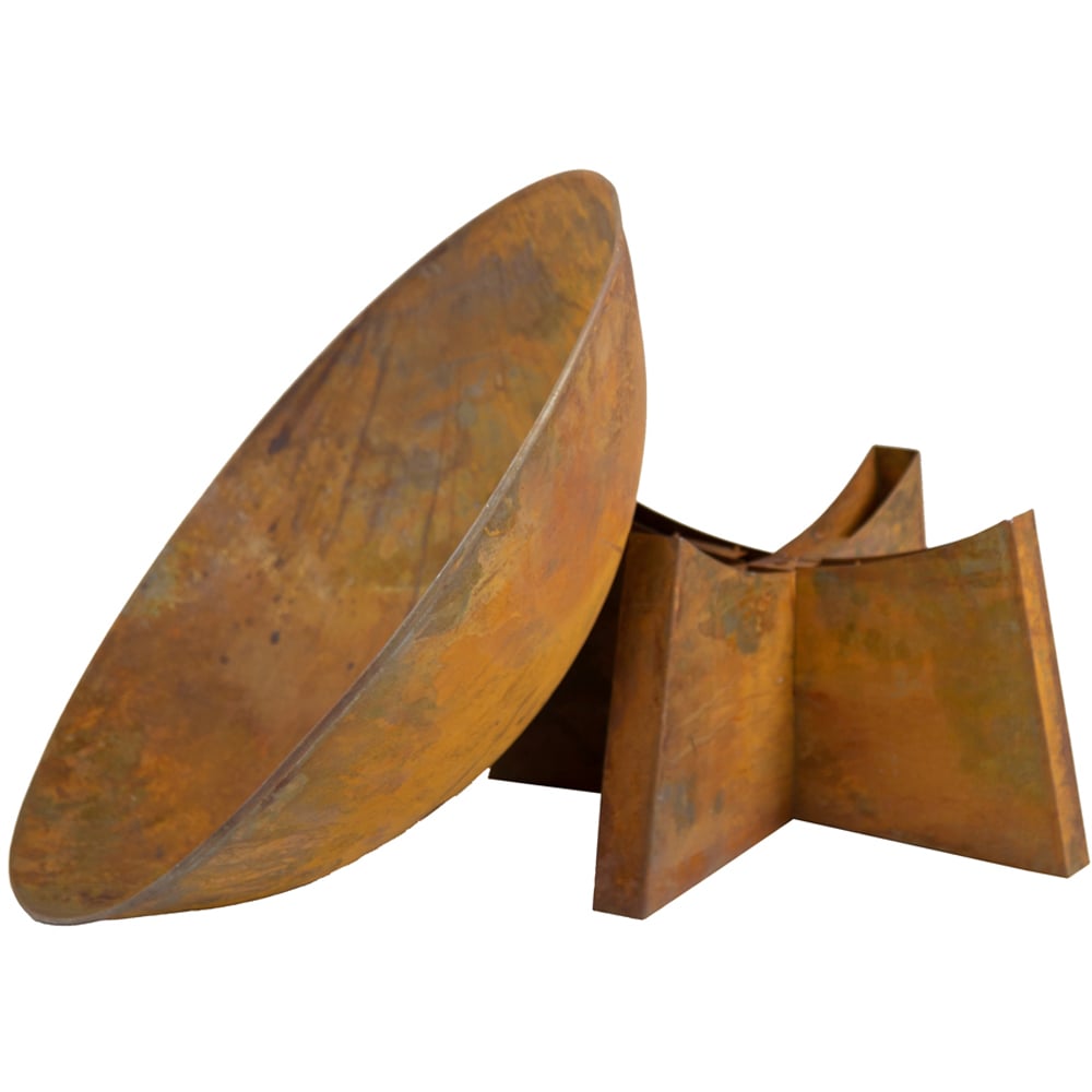Charles Bentley Rust Fire Pit 60cm Image 4