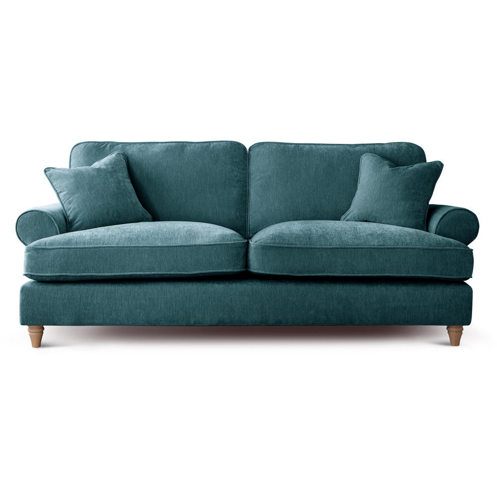 The Victoria 3 Seater Emerald Sofa Image 2