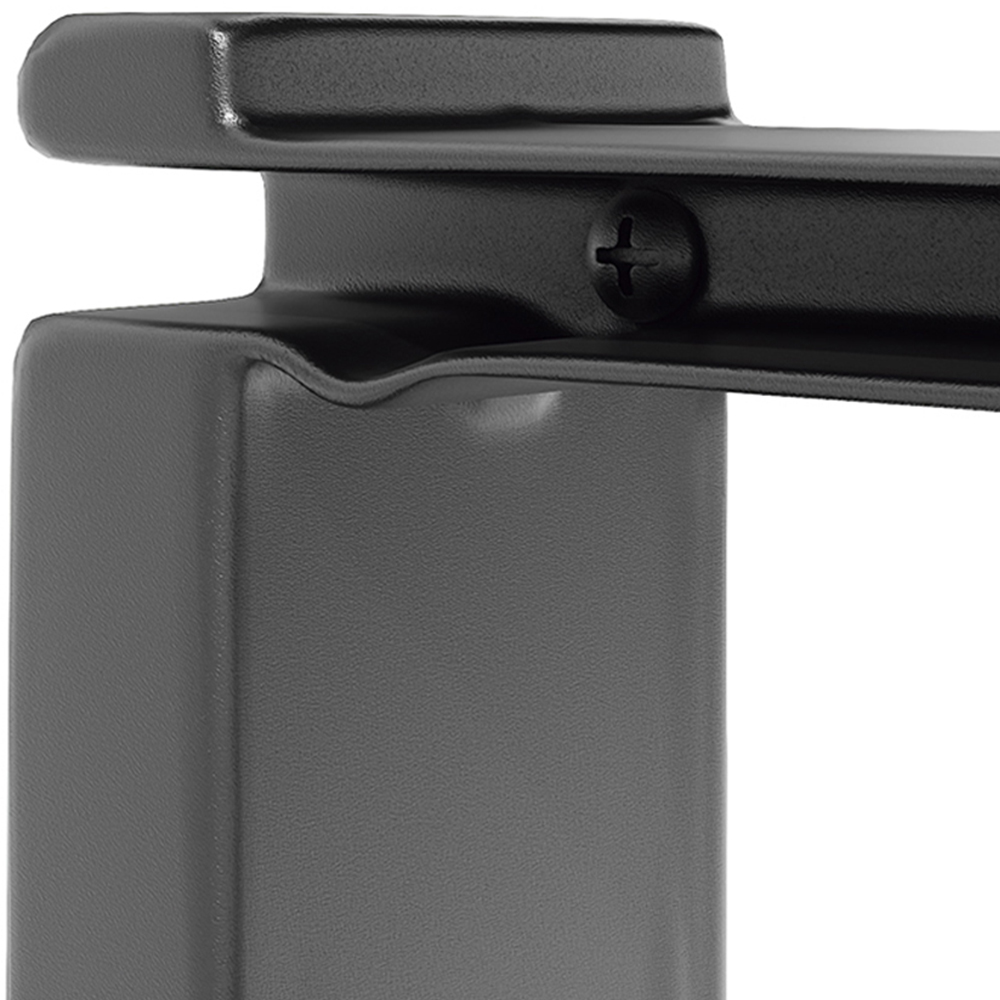 Living and Home Dark Grey Curved Door and Window Canopy 2.0 x 1.0m Image 6