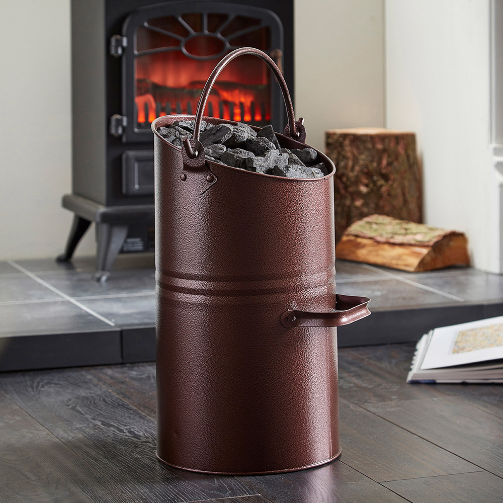 Inglenook Fireside Copper Coal Scuttle Image 2