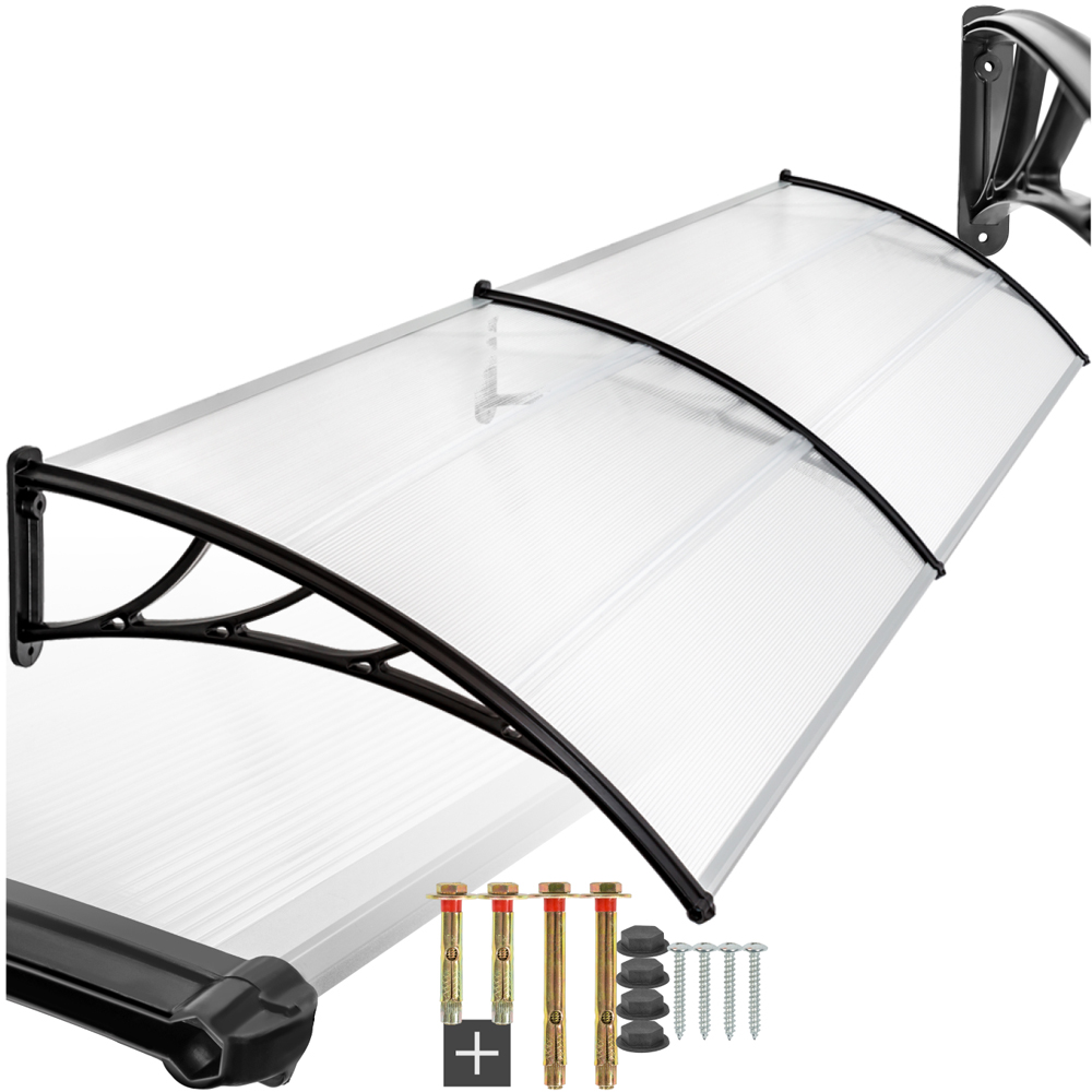 tectake Transparent Canopy 2 x 0.9m Image 2