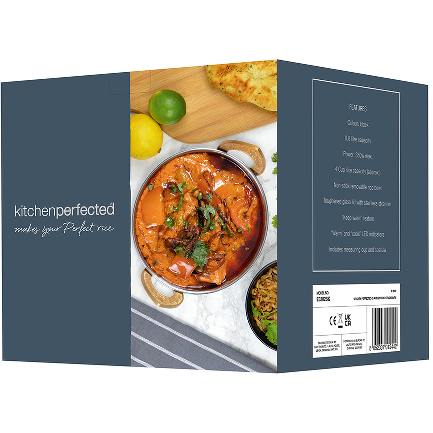 Kitchen Perfected Rice Cooker Black Image 6