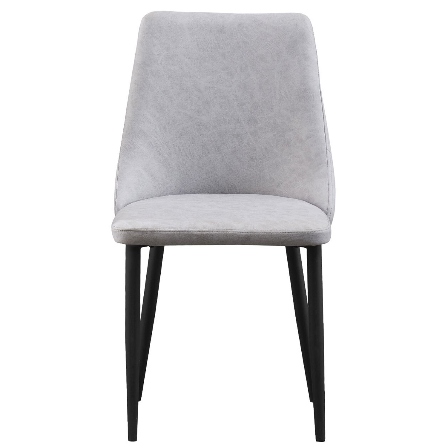 Chester Set of 2 Light Grey Dining Chair Image 3