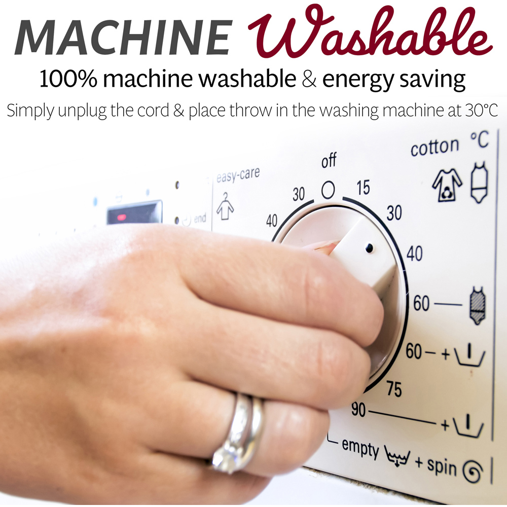 GlamHaus Deep Pink Electric Throw 160 x 130cm Image 5