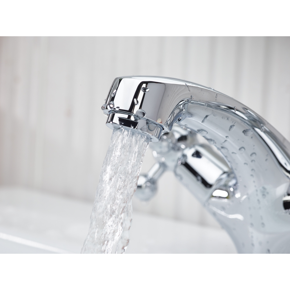 Bristan Regency Traditional Chrome Mono Basin Mixer with Pop Up Waste Image 3