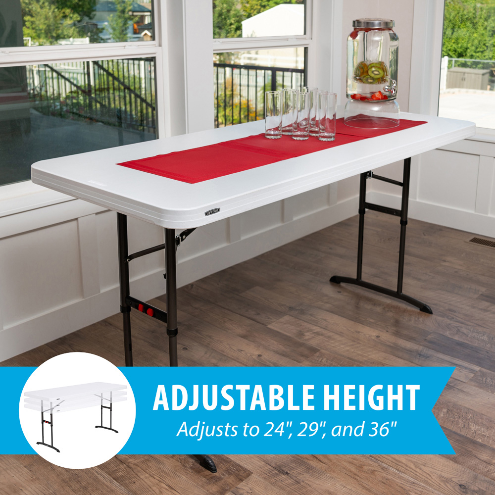 Lifetime Products Height Adjustable Commercial Table Image 8