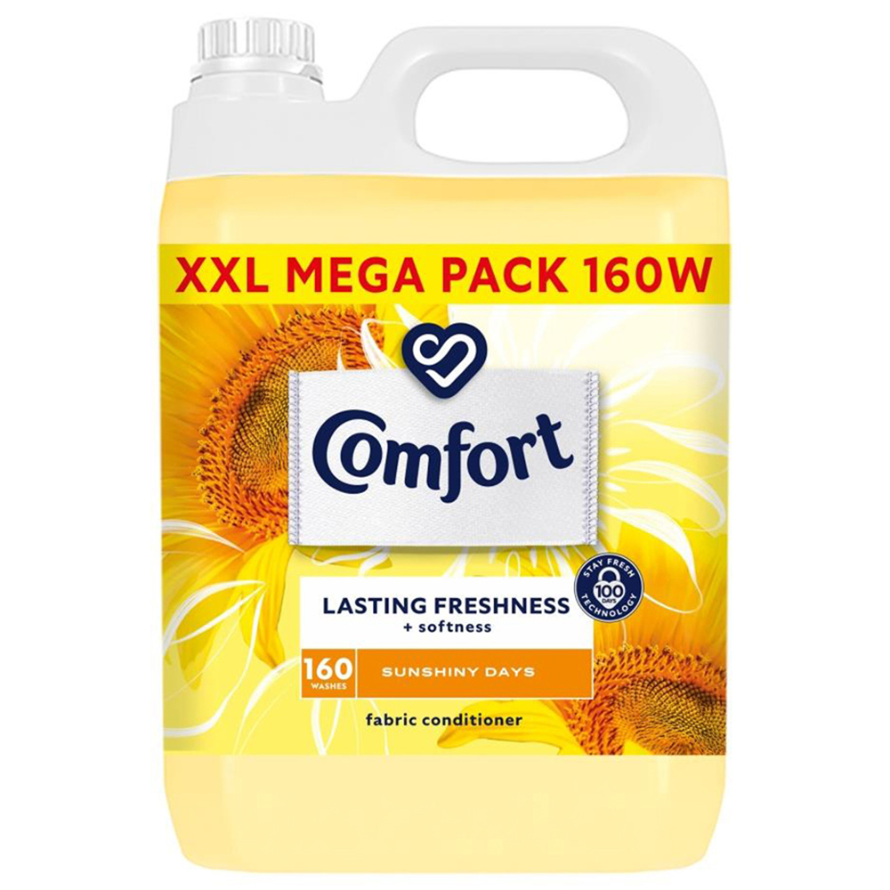 Comfort Sunshiny Days Fabric Conditioner 160 Washes XXL Mega 2 Pack Image 2