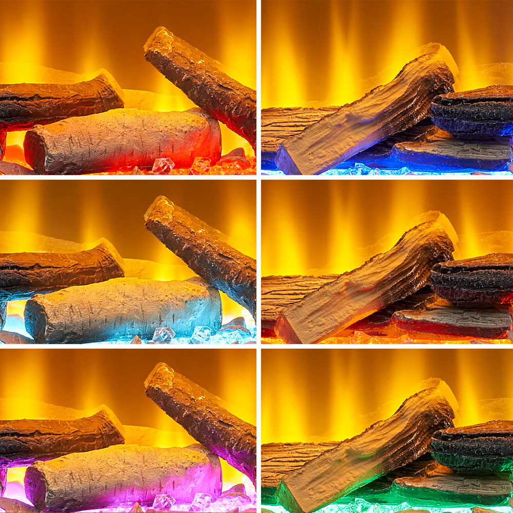 Acantha Matrix Pre-Built Bronze Venetian Plaster Effect Panoramic Media Wall with TV Recess Image 7