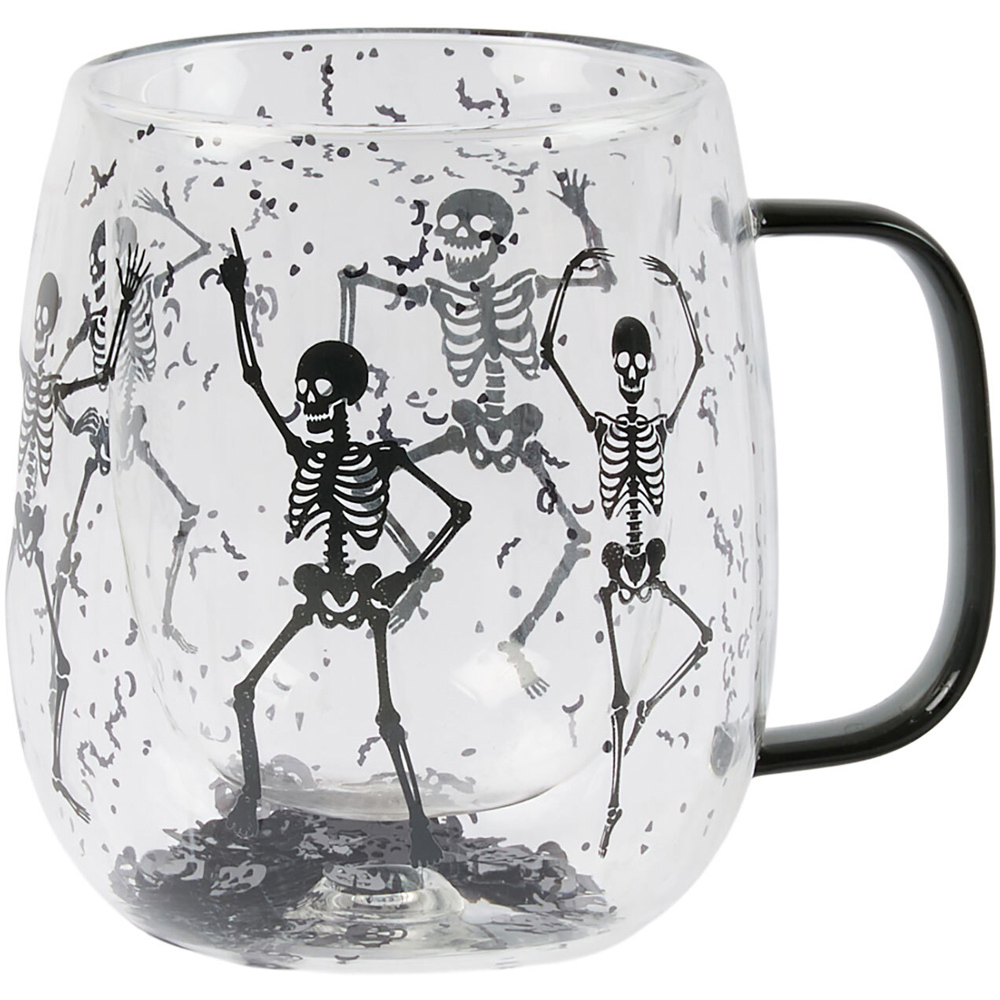 Halloween Glass Double Wall Mug Image 5