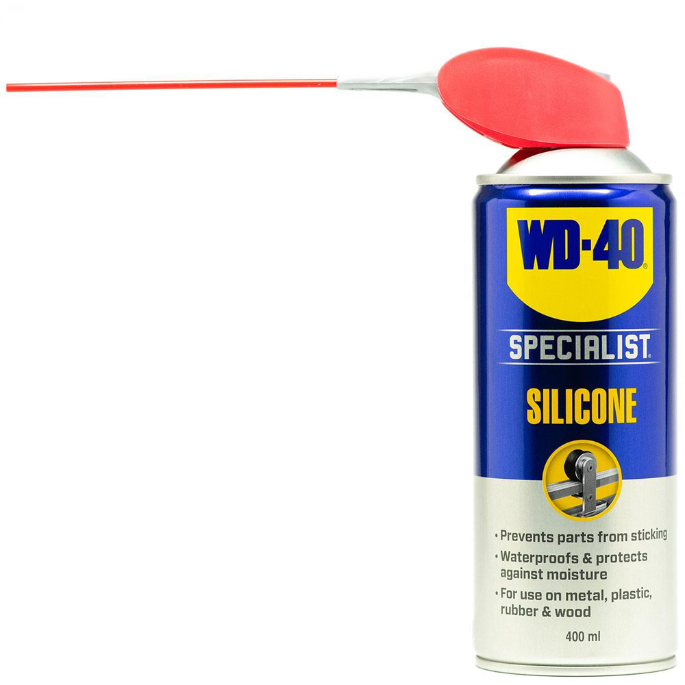 WD-40 Specialist All-Weather Protection Silicone Lubricant Spray 400ml 2 Pack Image 4