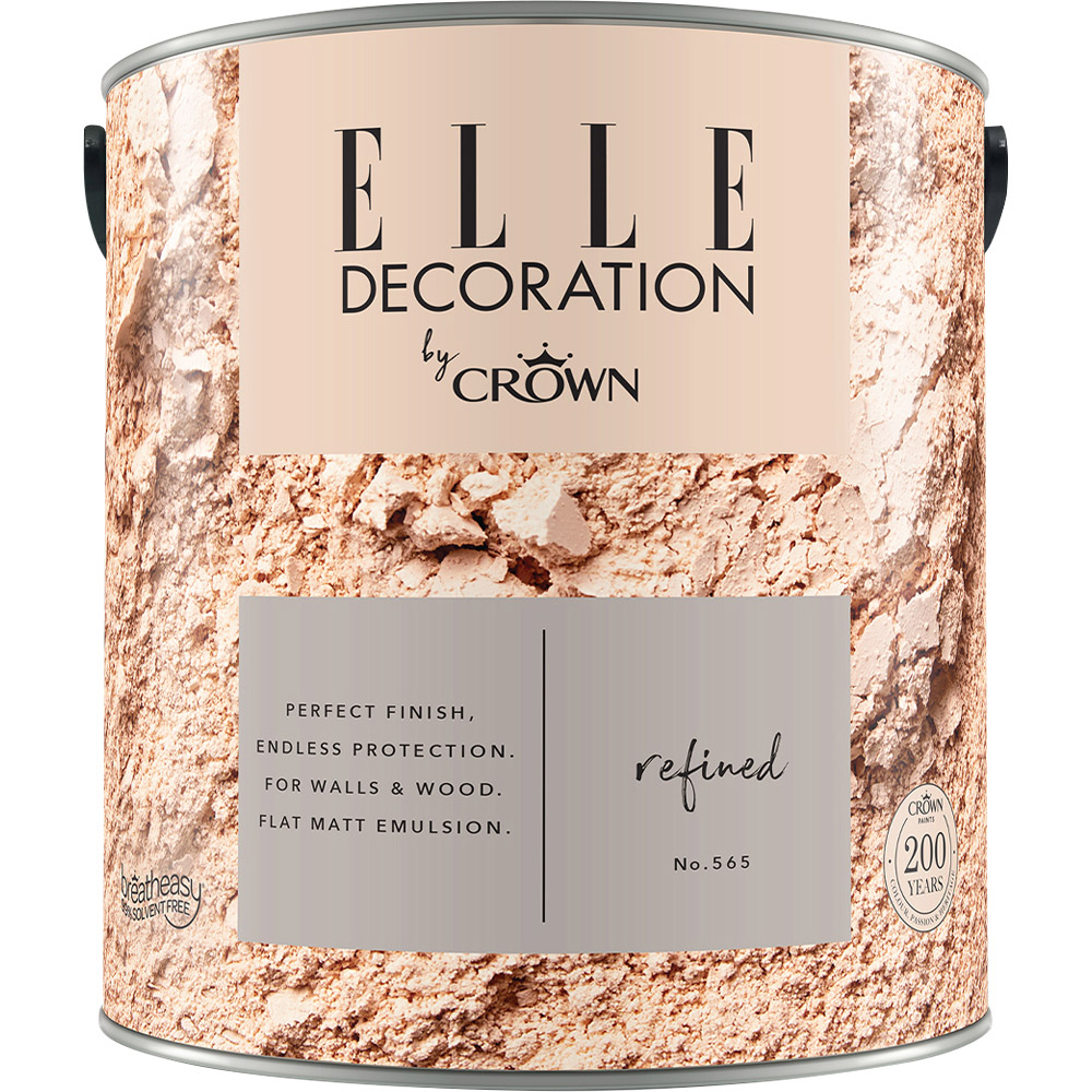 Elle Decoration Matt Refined 565 Flat Matt Emulsion Paint 2.5L Image 2