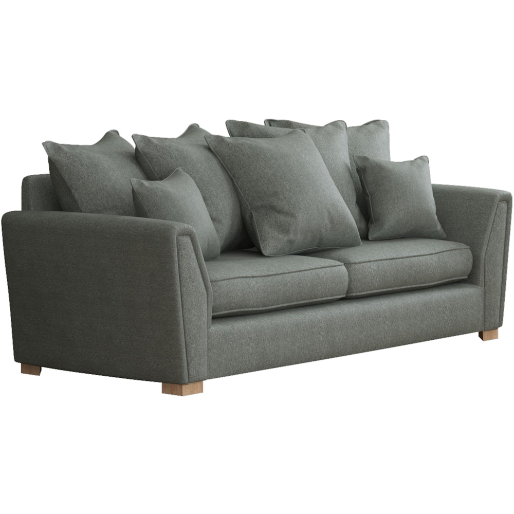 Wendleberry 3 Seater Granite Venice Scatter Back Sofa Image 3
