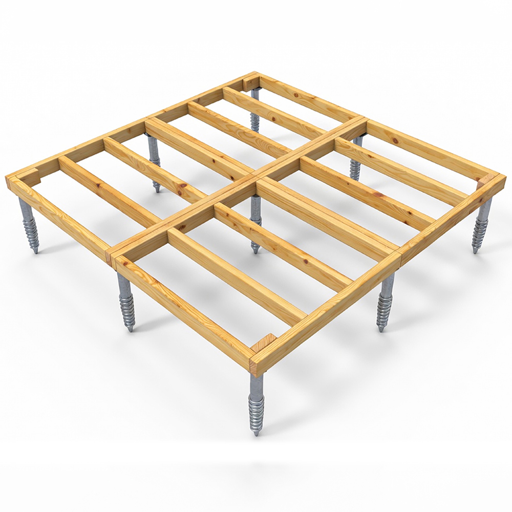 Shire Gorilla Base DIY 1 Ground Screw Foundation Kit Image 3