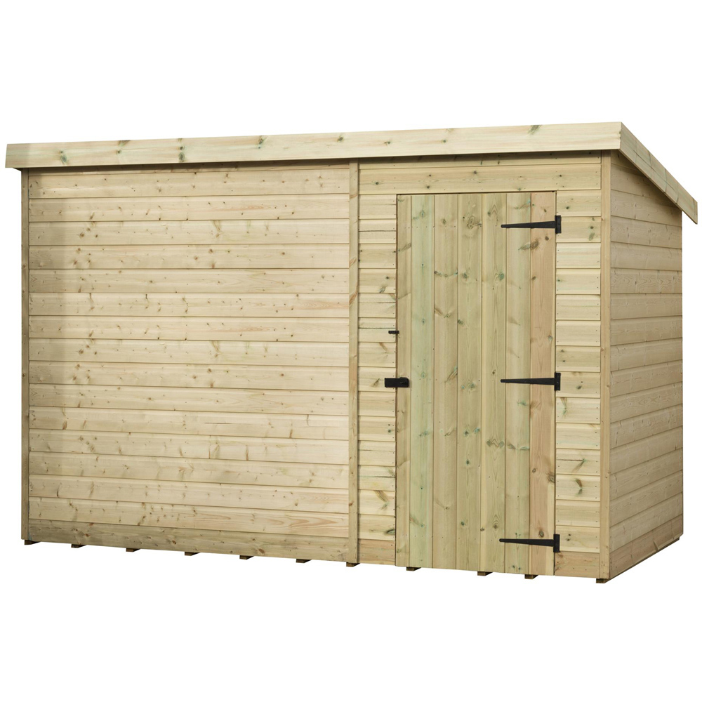 Empire Sheds 1000 8 x 5ft Tongue and Groove Pent Garden Shed Image 1