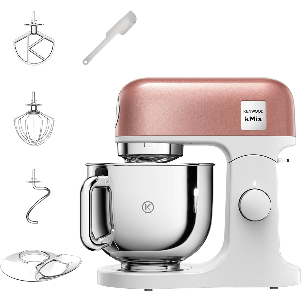 Kenwood KW7603 Pink Apricot kMix 5L Stand Mixer Image 3
