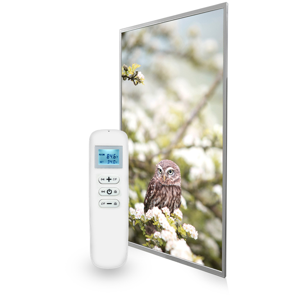 Mirrorstone Nexus Owl In The Spring Image Wi-Fi Infrared Heating Panel 580W 595 x 995mm Image 2