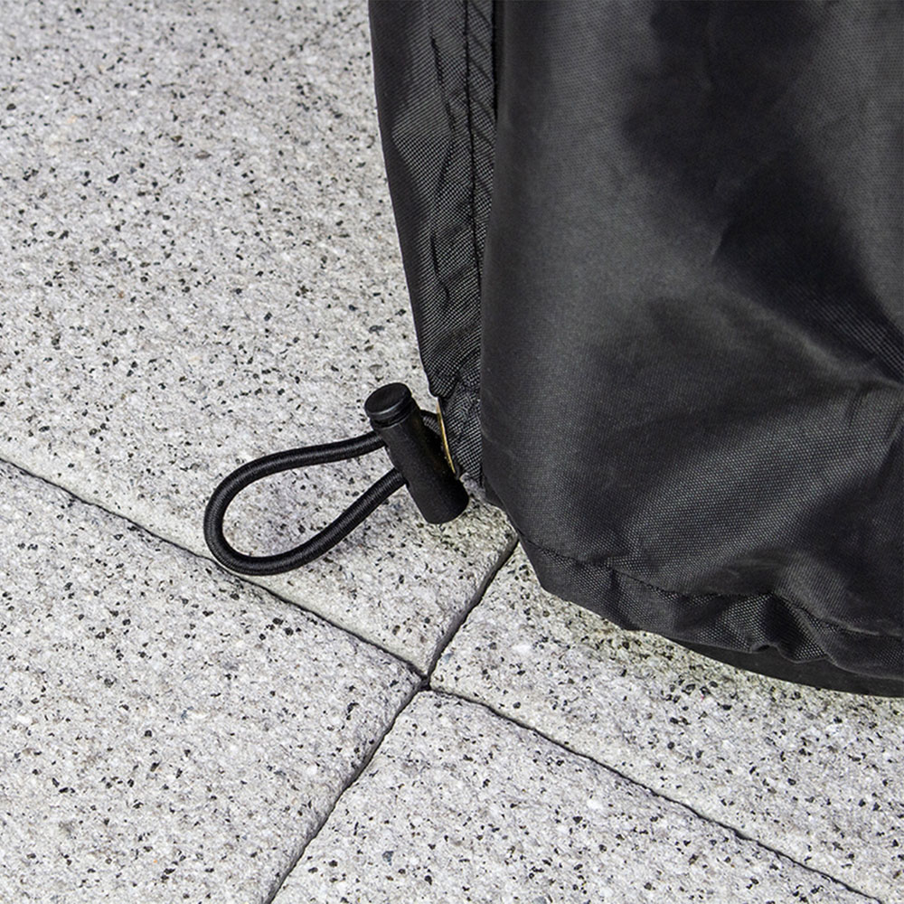 Sahara Black Waterproof Large 3 Burner BBQ Cover Image 3