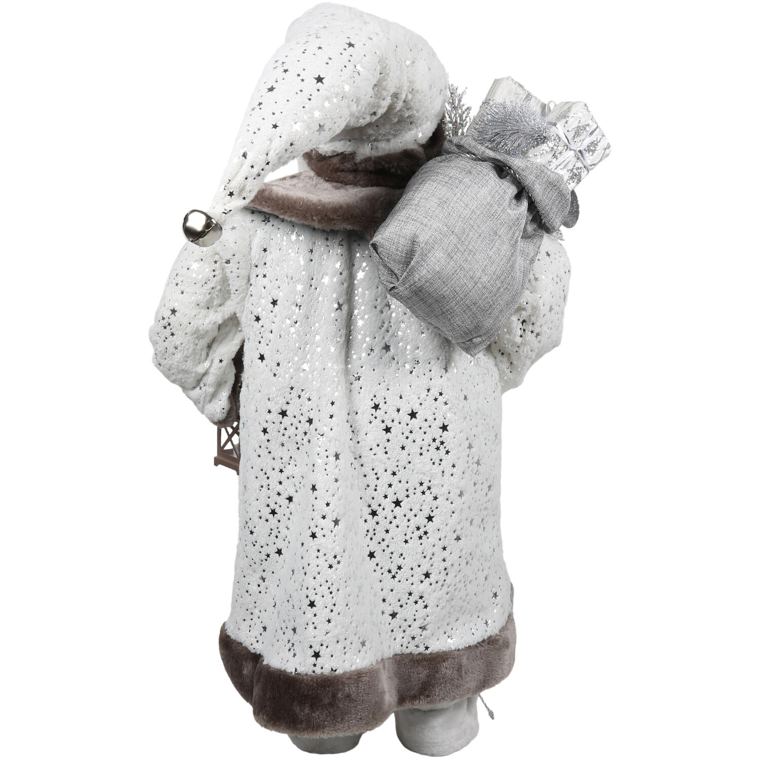 Large Scandi Standing Santa - White Image 3