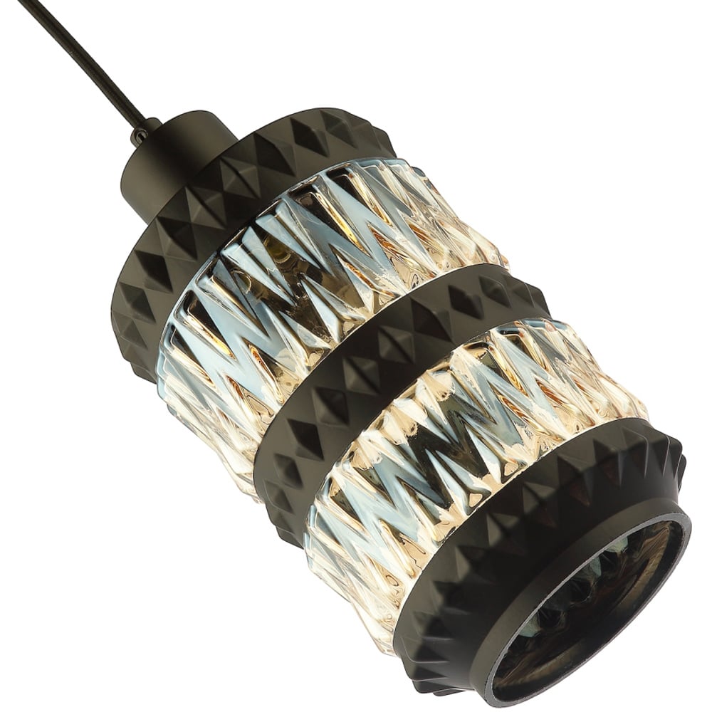 Happy Homewares Matte Black Can Shaped Pendant Shade Image 6