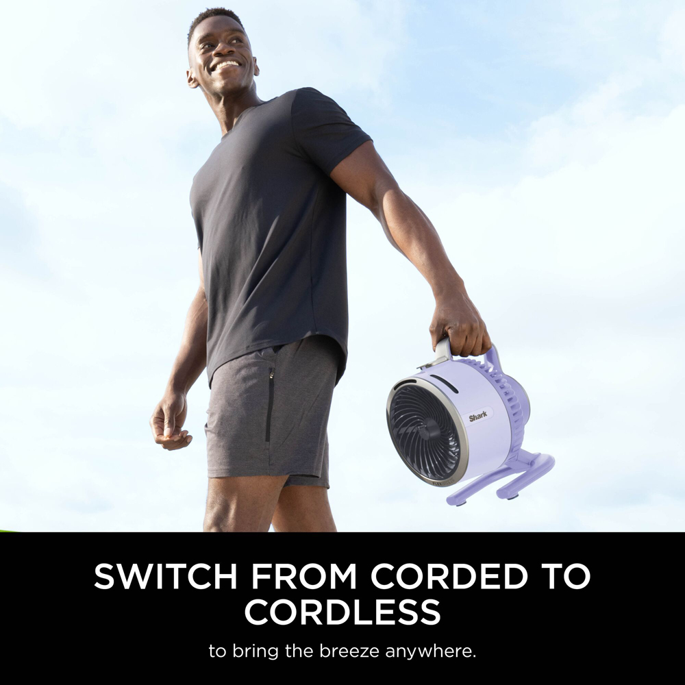 Shark FlexBreeze HydroGo Lavender Cordless Fan Image 7
