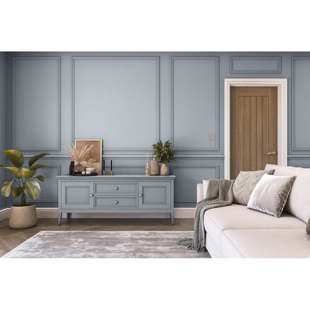 Hemway Slate Grey Interior Matt Acrylic Emulsion Paint 2.5L Image 6