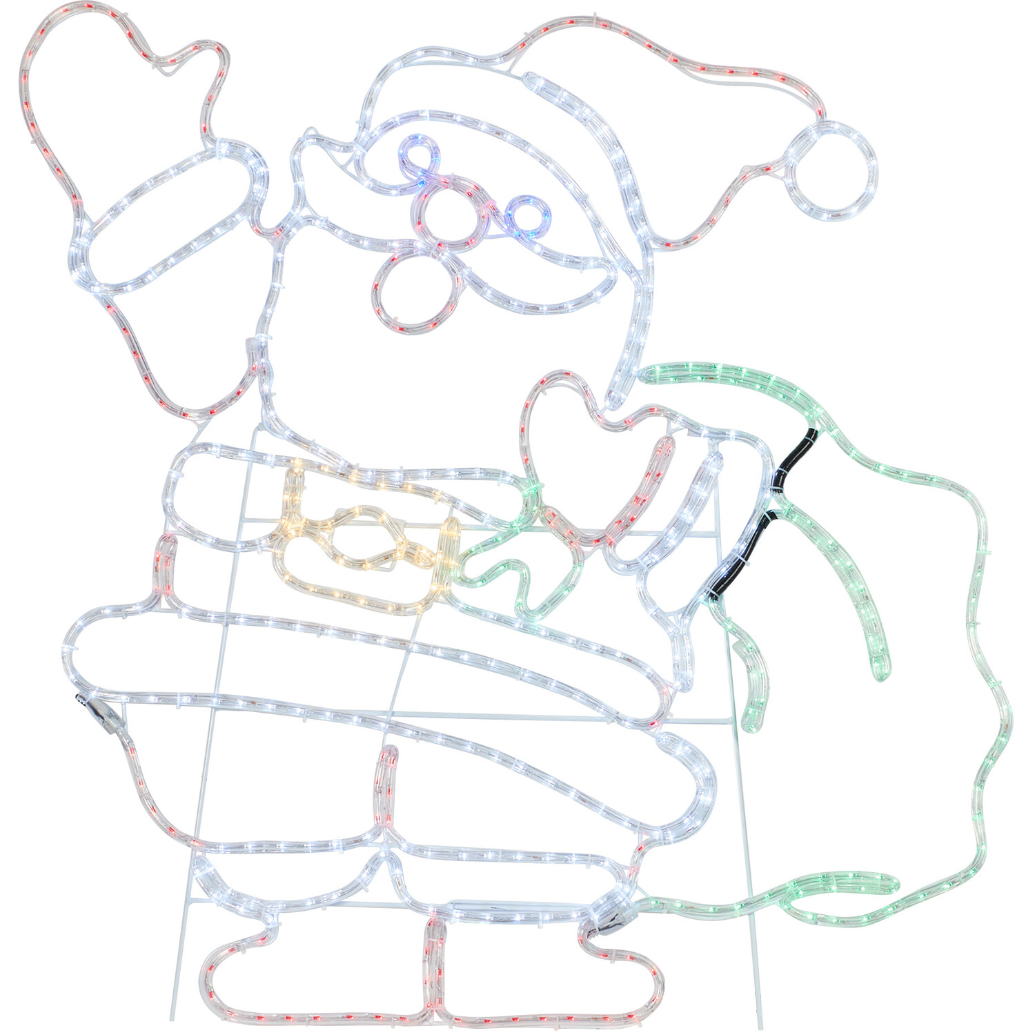 LED Festive Santa Rope Light Image 4