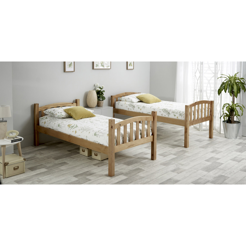 Mya Pine Bunk Bed with Orthopaedic Mattresses Image 5