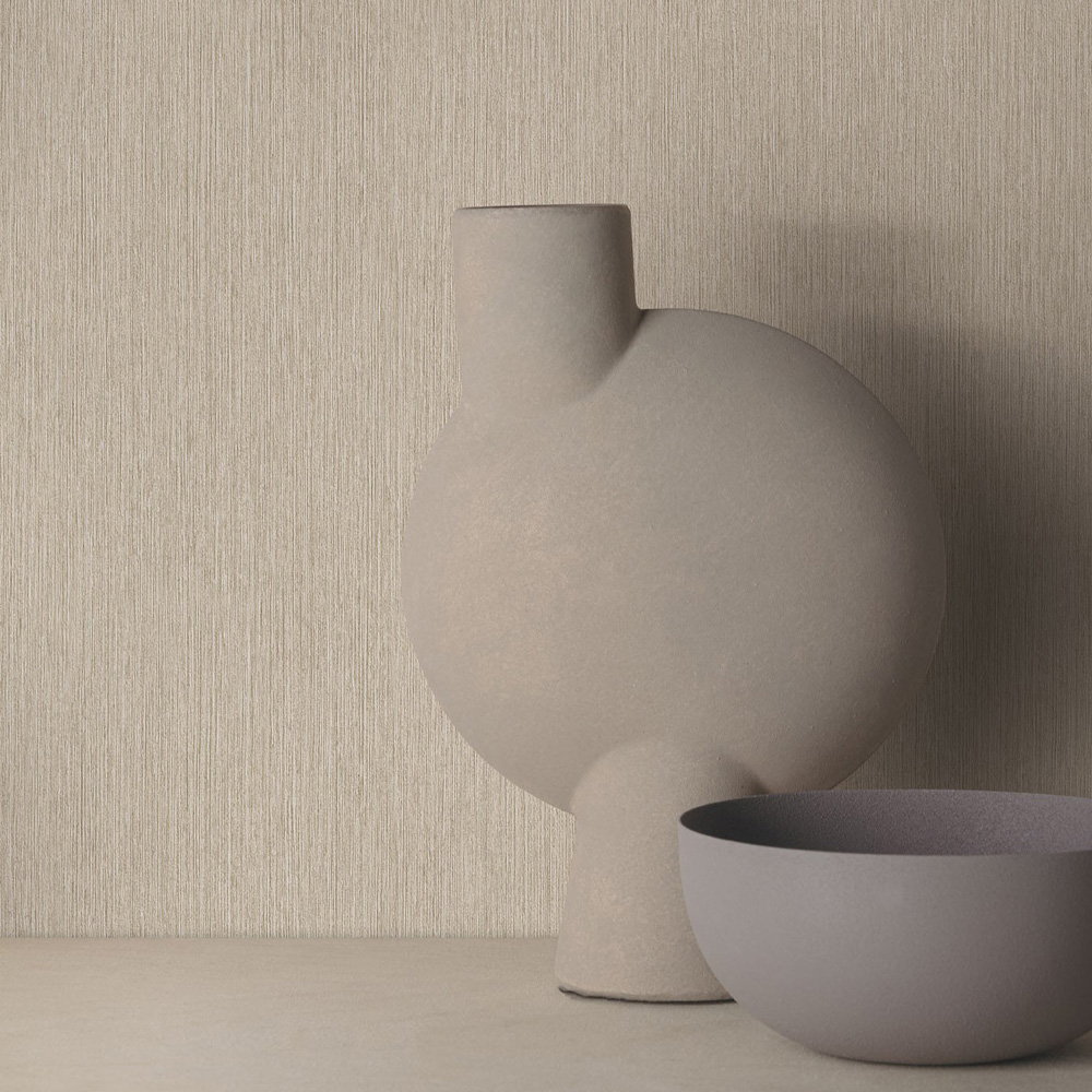 Grandeco Boutique Driftwood Seagrass Effect Texture Embossed Neutral Wallpaper Image 2