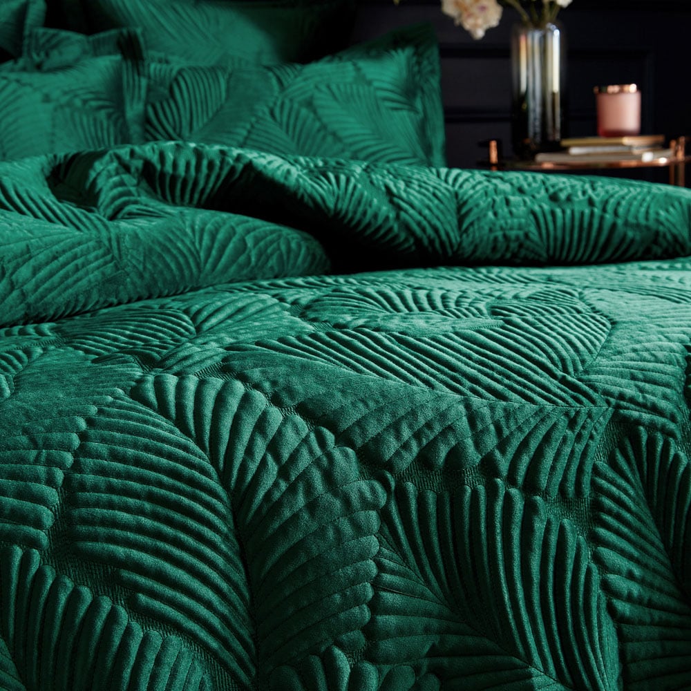 Paoletti Palmeria Single Emerald Duvet Set Image 2