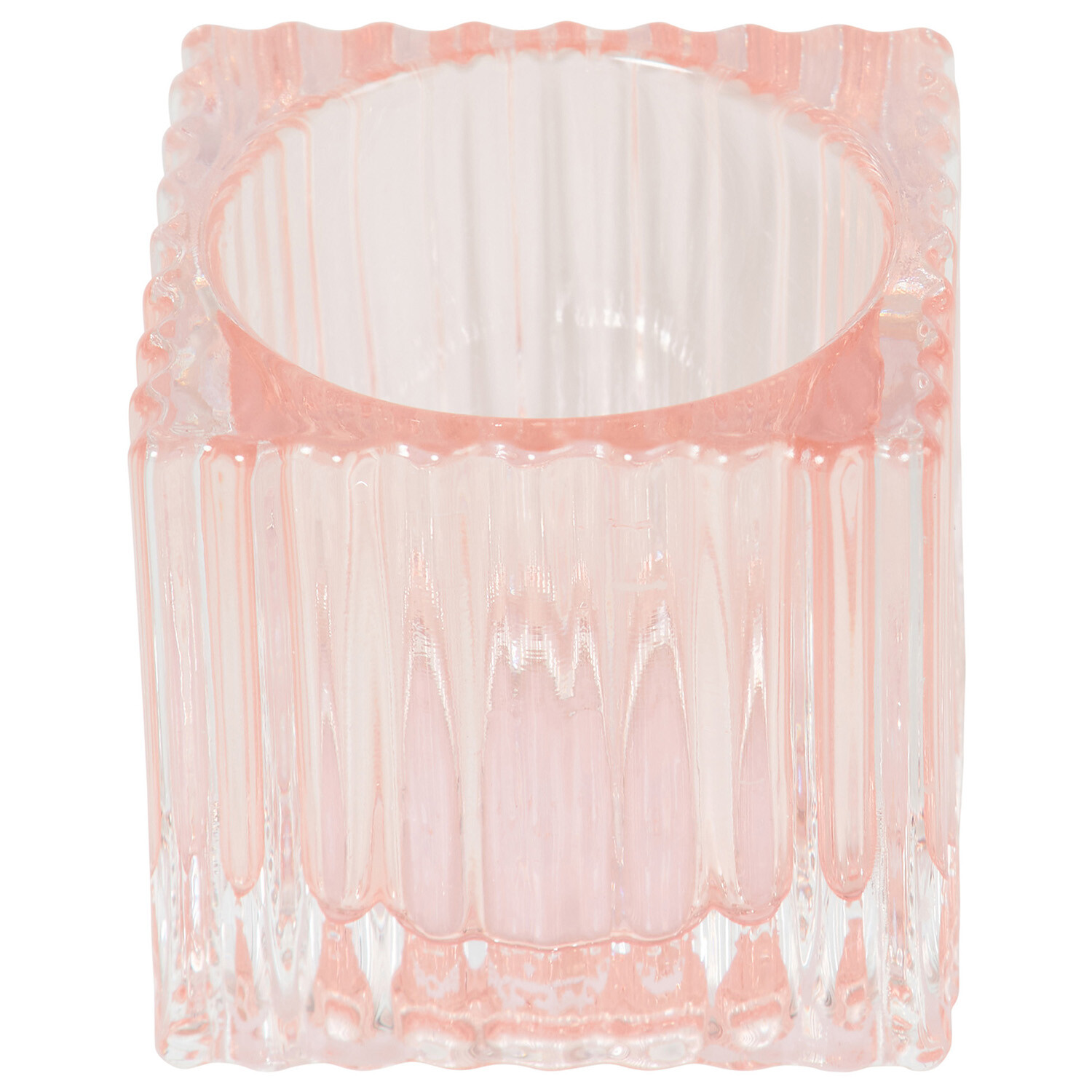 Ribbed Tealight Holder Image 7