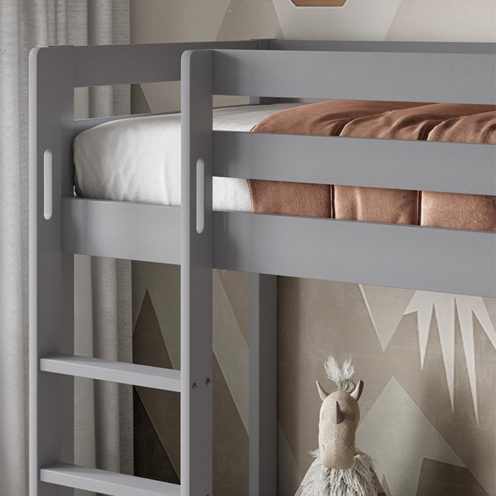 Noomi Nora Single Continental Grey Pine Bunk Bed Image 5