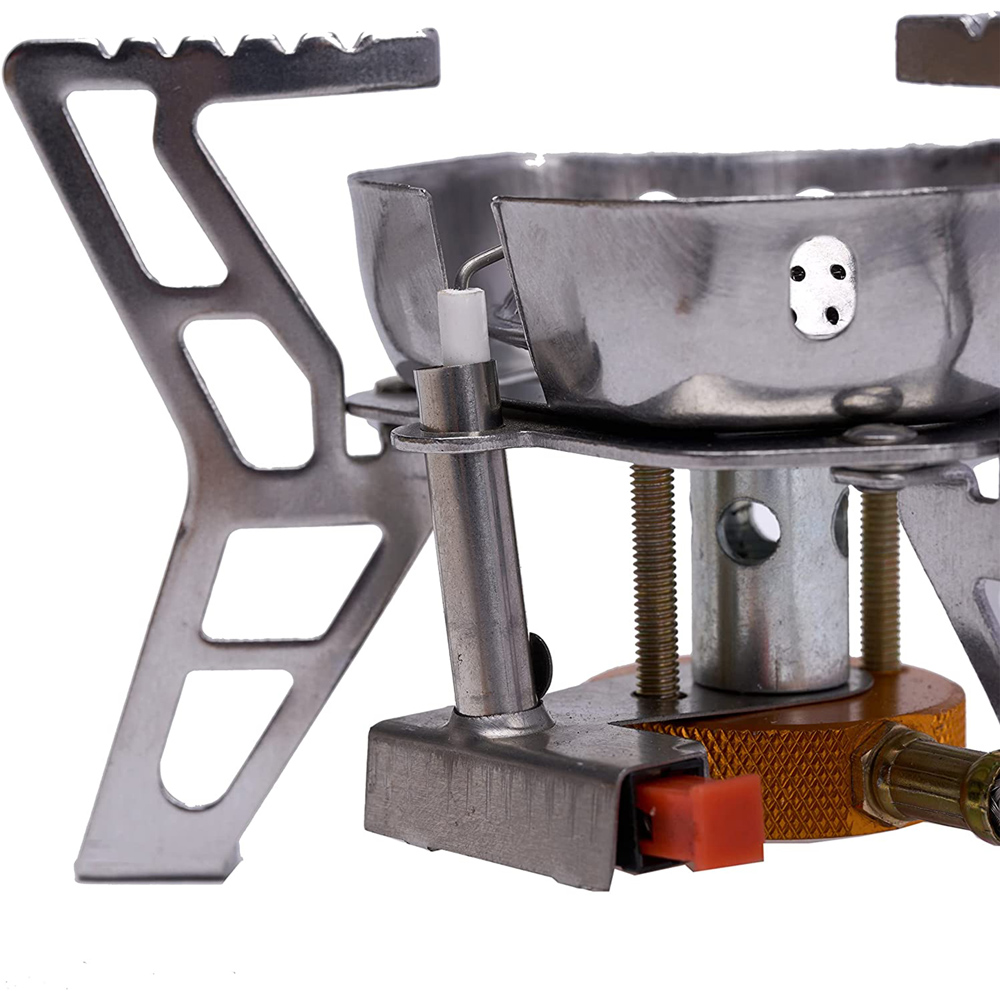 AMOS Eezy Foldable Camping Gas Stove with Ring Image 2