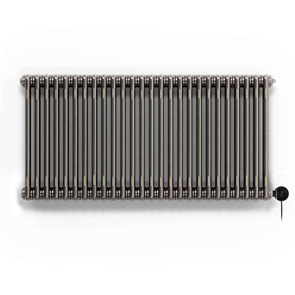 Terma Colorado Wi-Fi Clear Lacquer 3 Column Deep Electric Radiator 1500W 600 x 1194mm Image 2