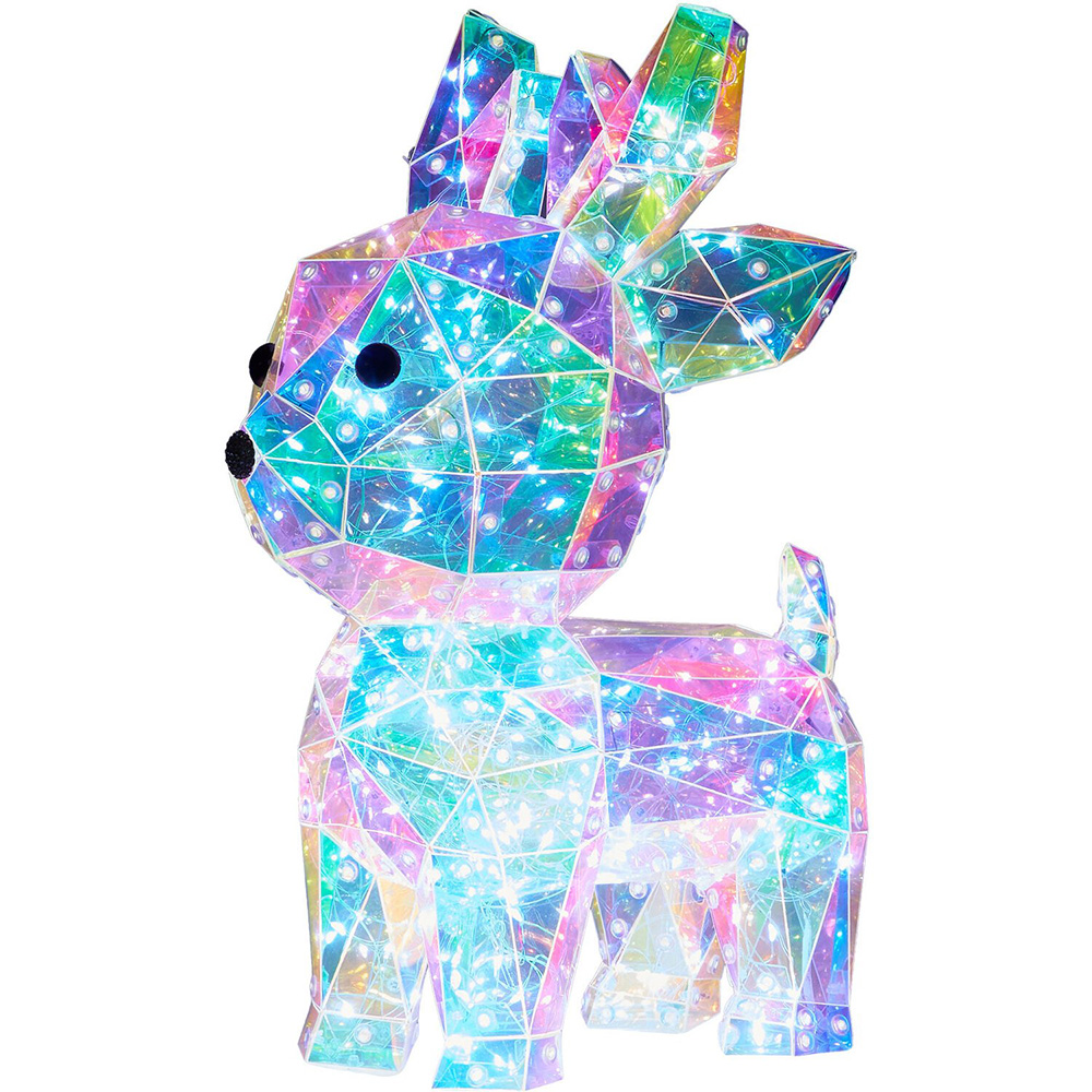 Crystal Effect LED Reindeer Image 5