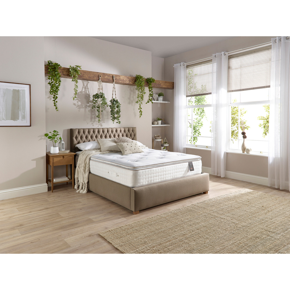 Aspire Small Double Climate Cool Pillow Top Pocket Mattress Image 4