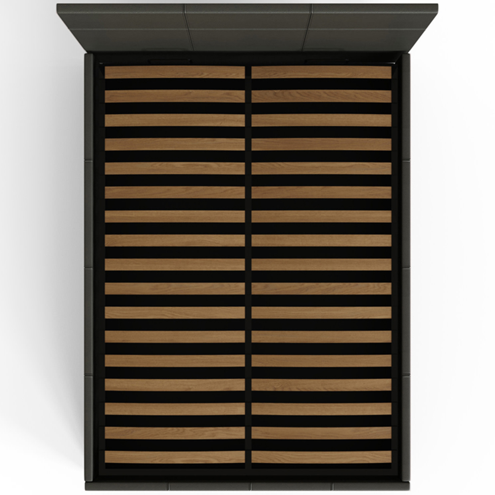 GFW King Size Grey End Lift Ottoman Bed Image 7