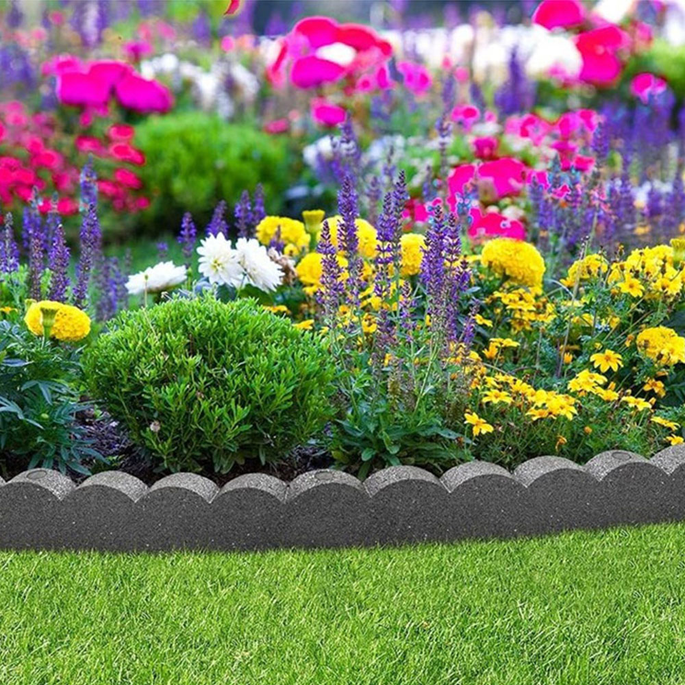 Primeur Flexi Curve Grey 9 x 5cm Border Scallop Edging Image 2