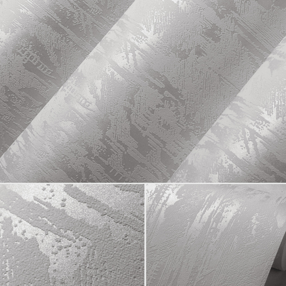Living and Home Non Woven Grey Wallpaper Image 6