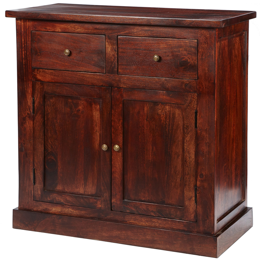 Brooklyn Esma 2 Door 2 Drawer Dark Mango Sideboard Image 2