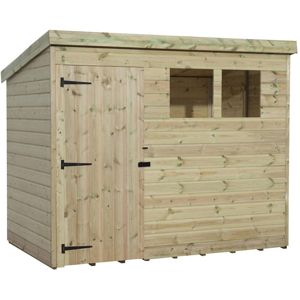 Empire Sheds 1500 7 x 3ft Single Door Tongue and Groove Pent Garden Shed Image 1