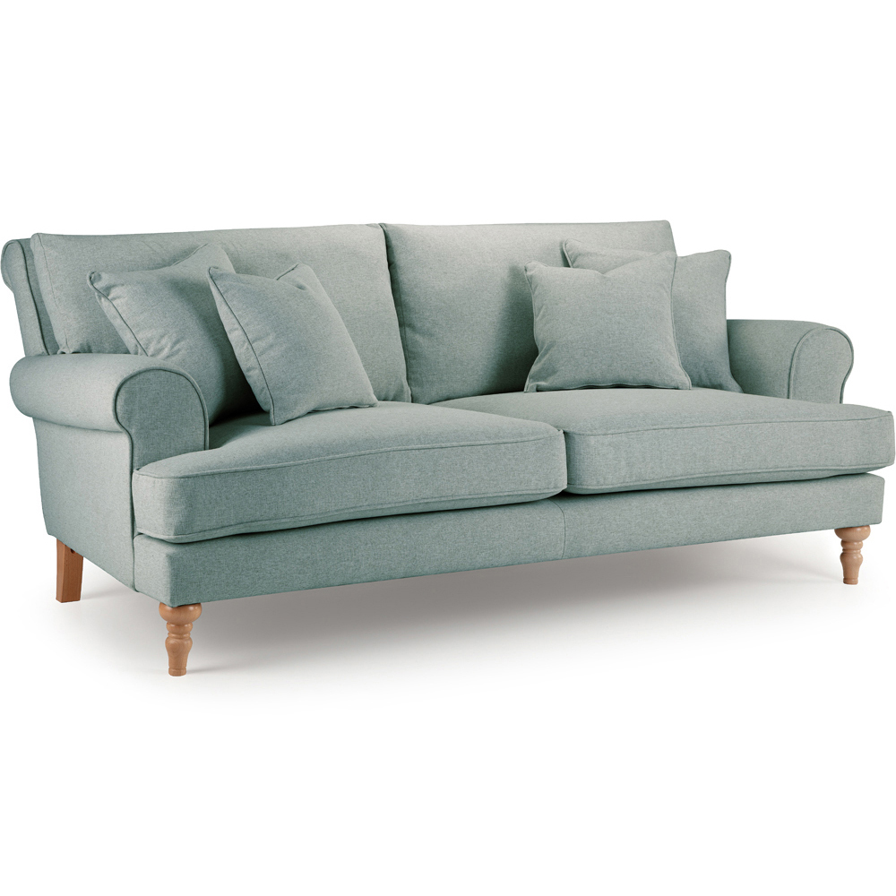 Eastwood Faro 2 Seater Medium Aqua Sofa Image 2